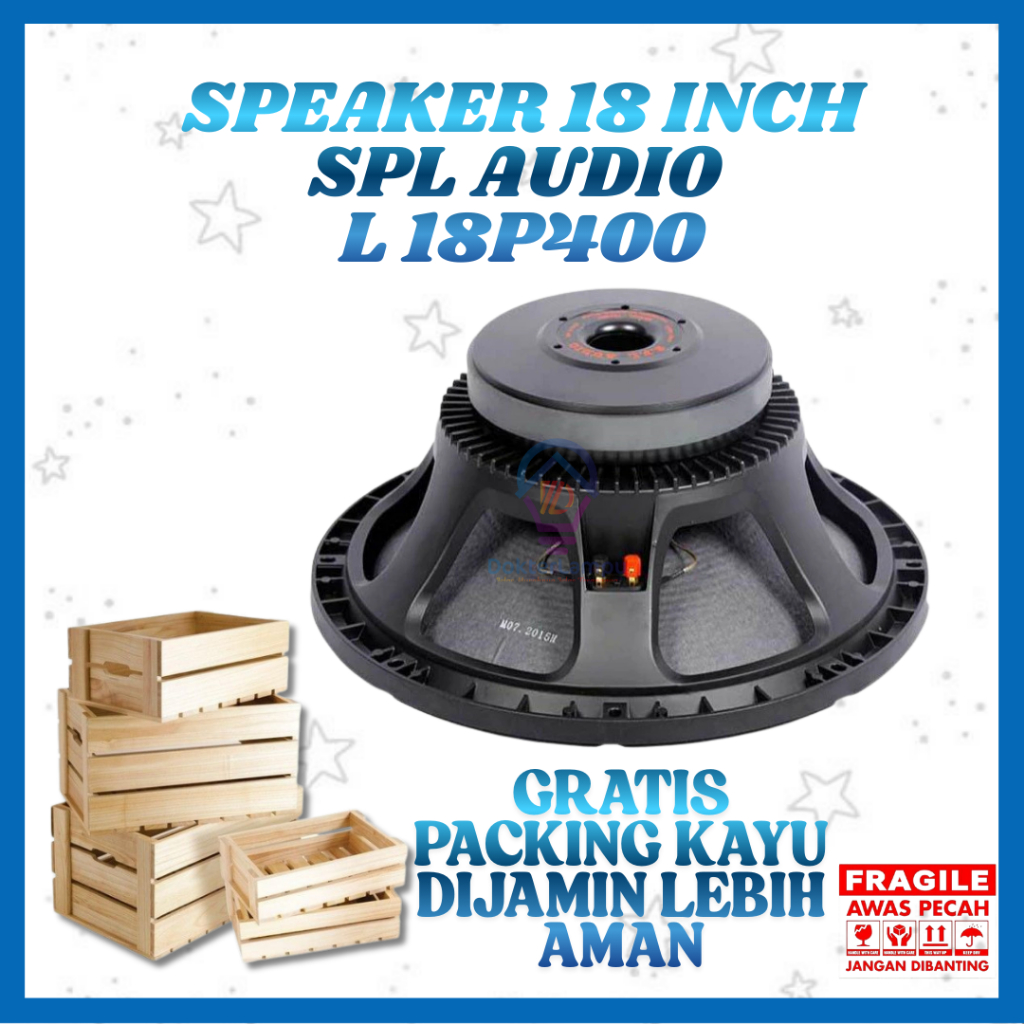 Speaker 18 INCH SPL Audio L18P400