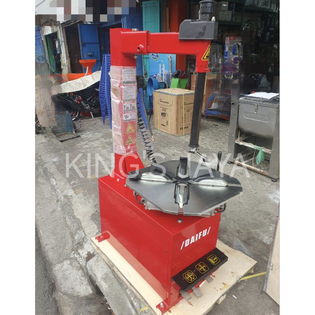 Mesin Buka Ban Congkel Ban Otomatis Mobil Motor - Pembuka Ban Otomatis - Tire Changer - Tyre Changer