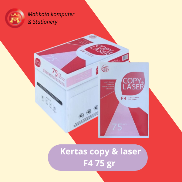 Kertas HVS Copy Laser A4 75 Gram