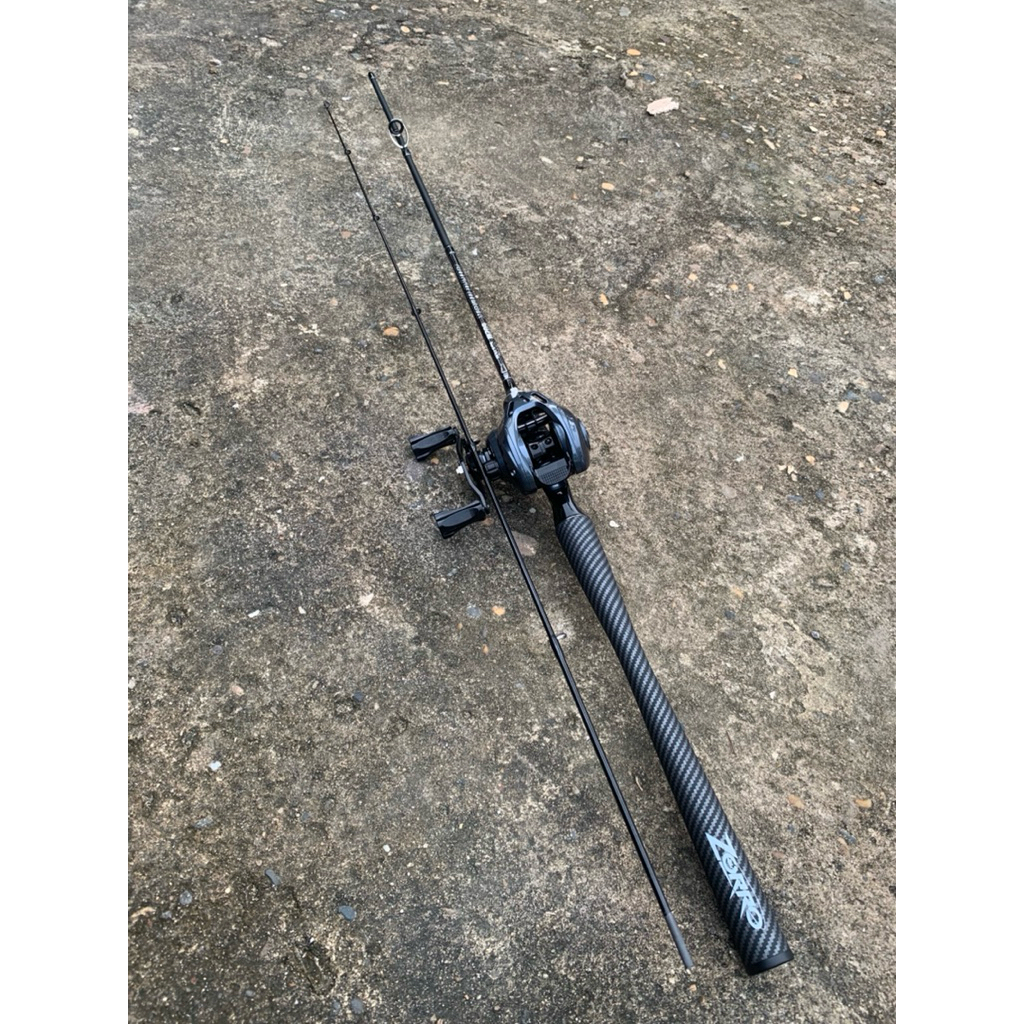 pancing baitcasting 1 set joran dan reel zorro betik dan zorro haiwei best seller
