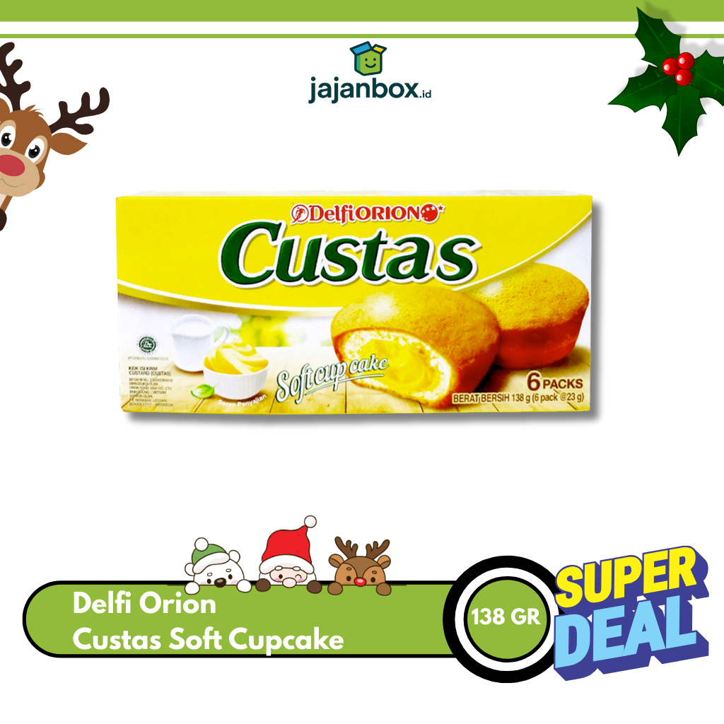 Delfi Orion Custas Soft Cup Cake 136gr