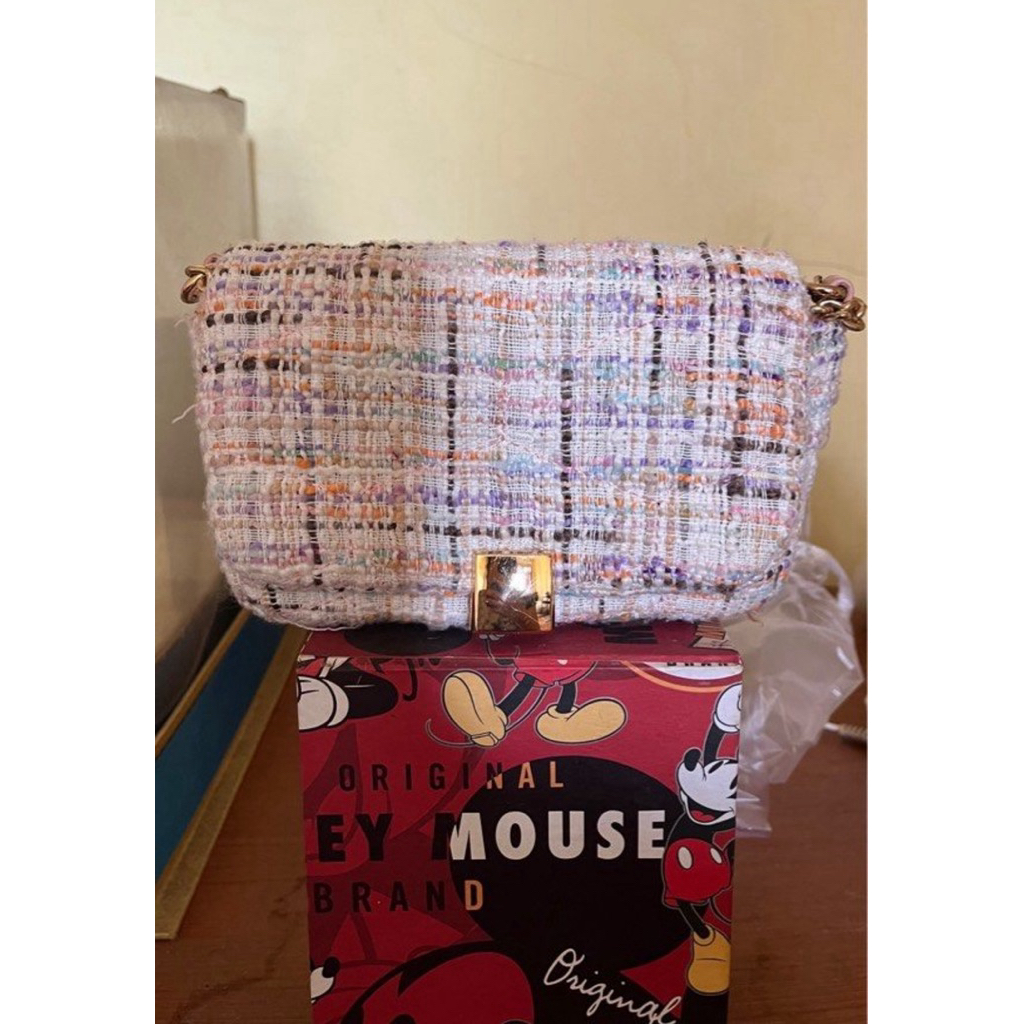 Zara sling bag | Tweed zara sling bag | Tweed sling bag