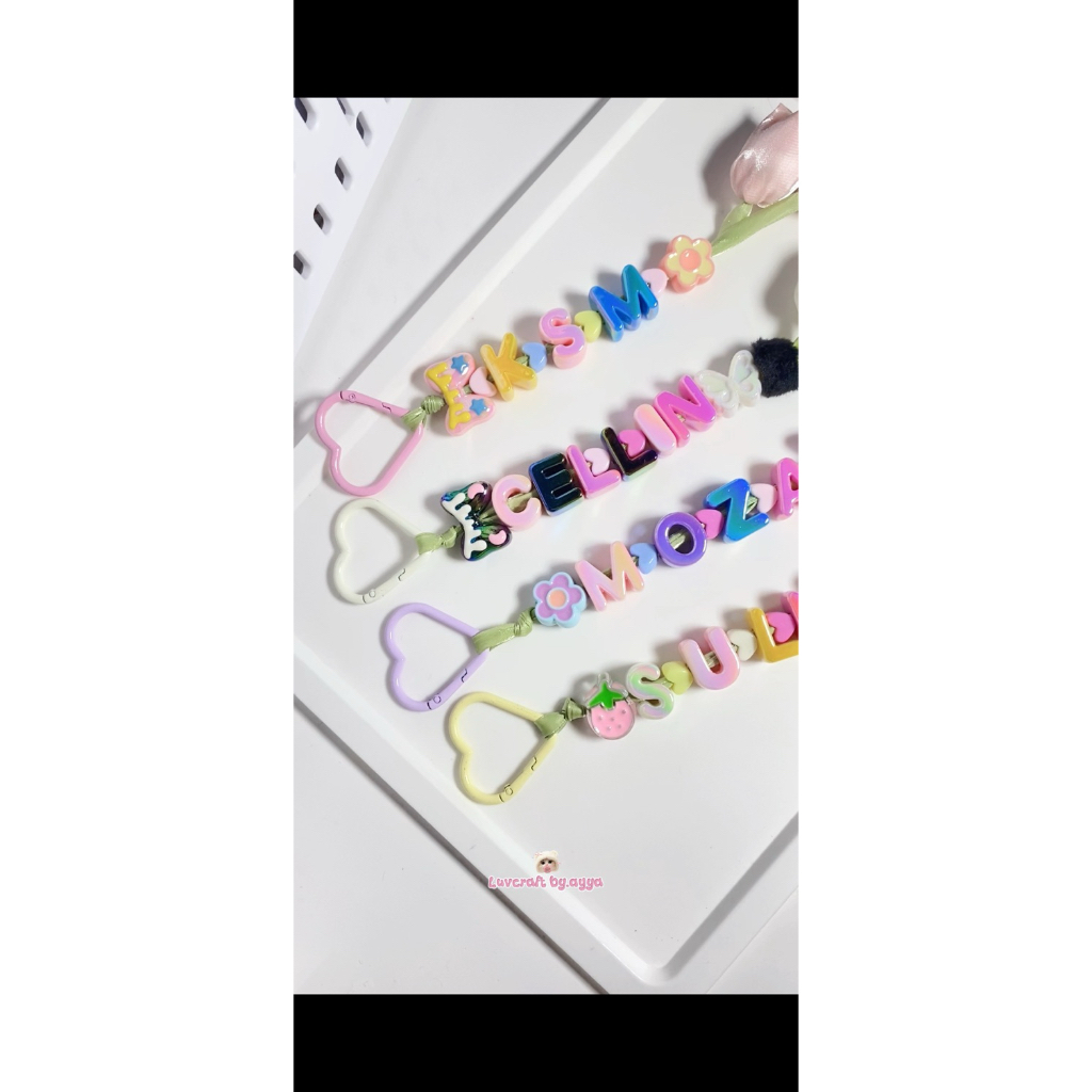 LuvCraft By.ayya-TALI TULIP BagCharm Custom