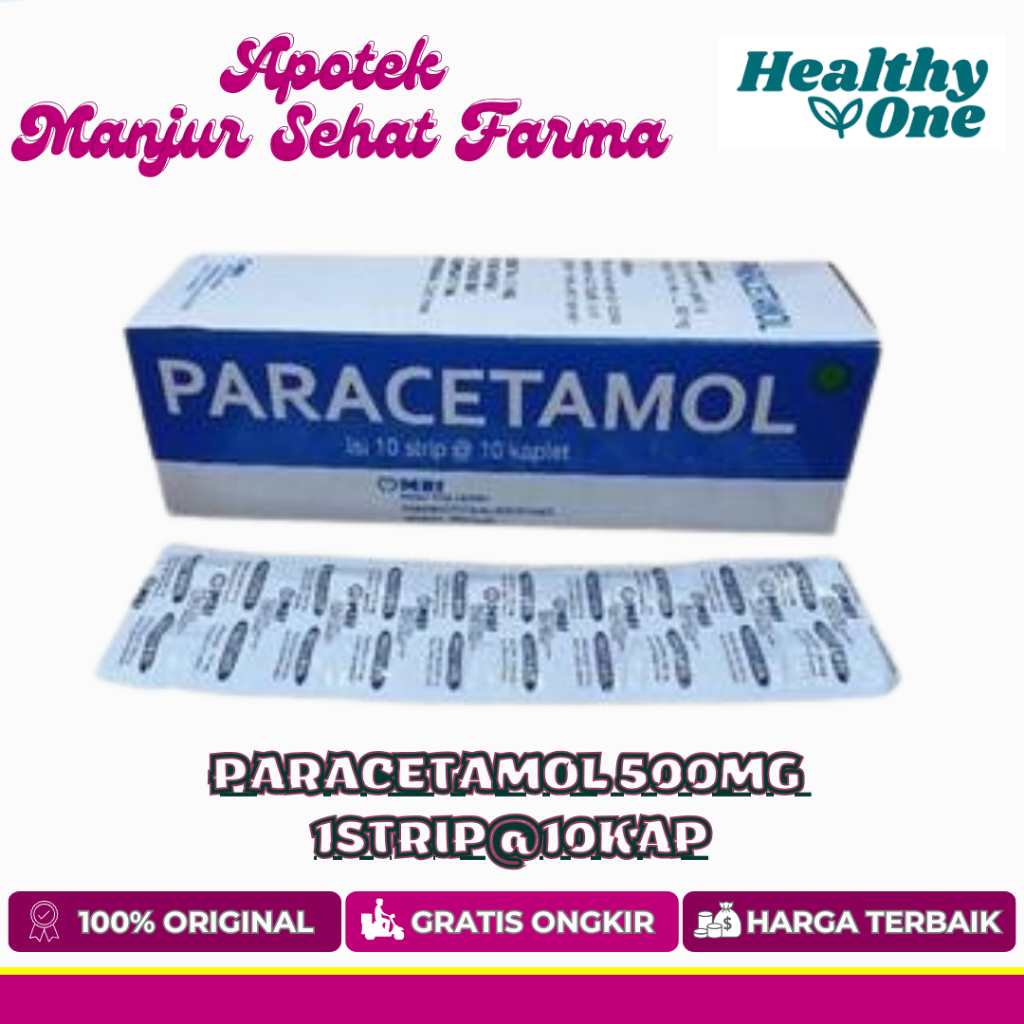 PARACETAMOL 500MG 1STRIP@10KAP