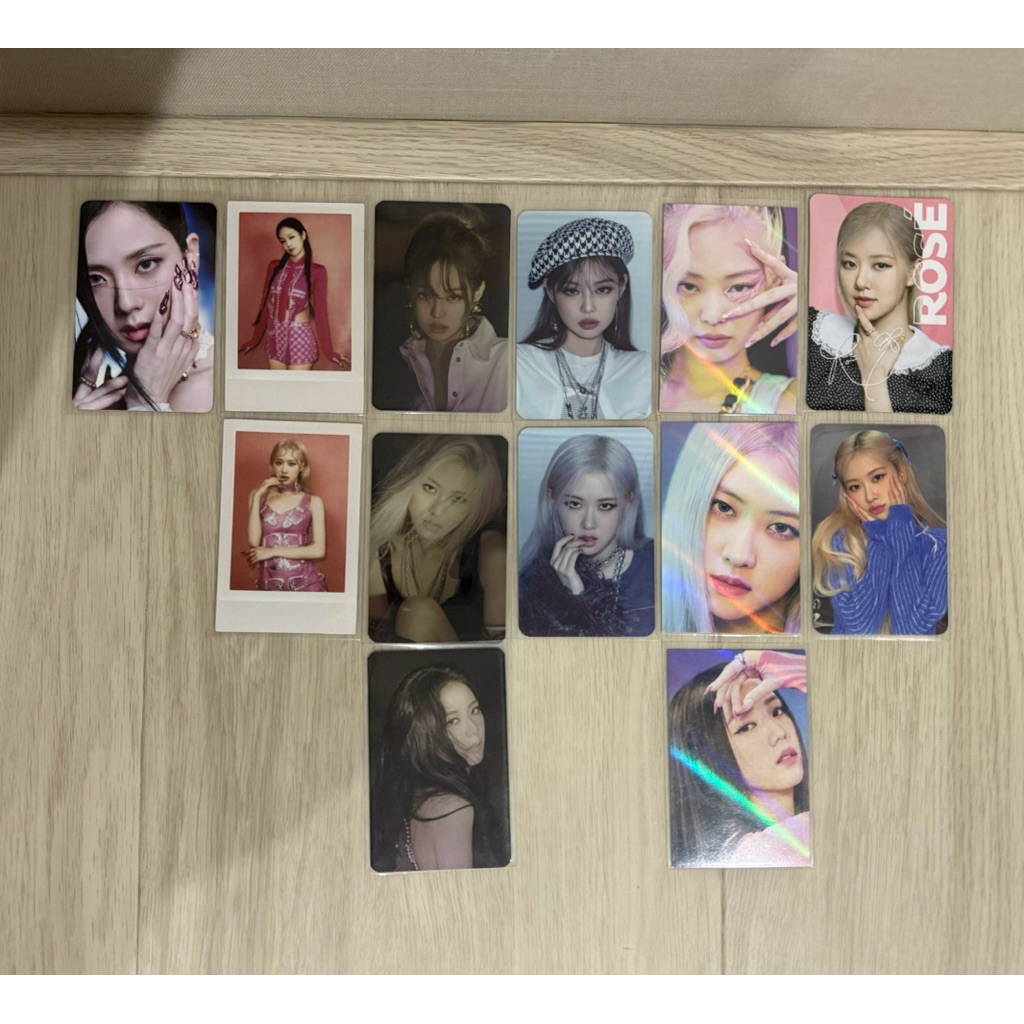 OFFICIAL PHOTOCARD BLACKPINK - POB BENEFIT