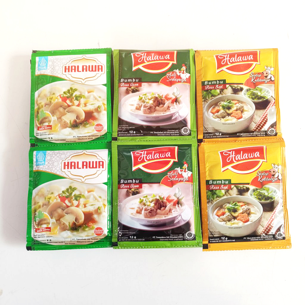 Bumbu HALAWA Penyedap Rasa Organik 12 Sachet