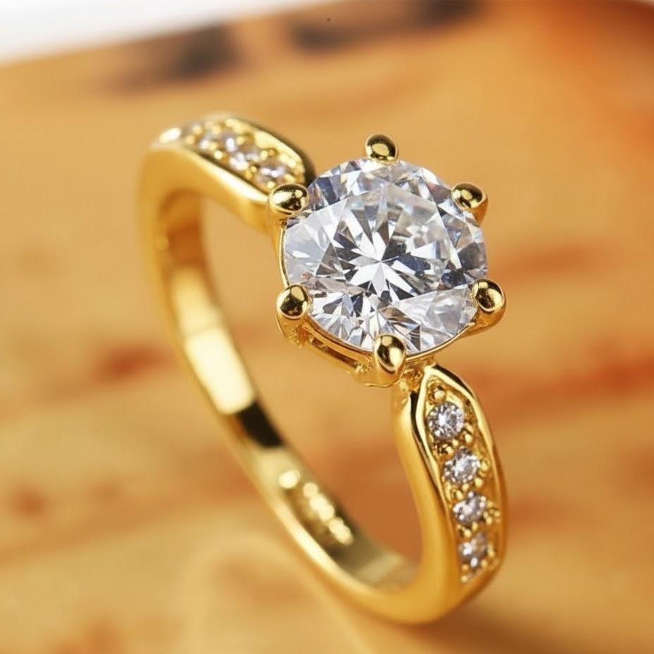 Cincin Wanita - Cincin xuping Wanita Anti Karat / Cincin Titanium Asli / Cincin Titanium / Cincin Si