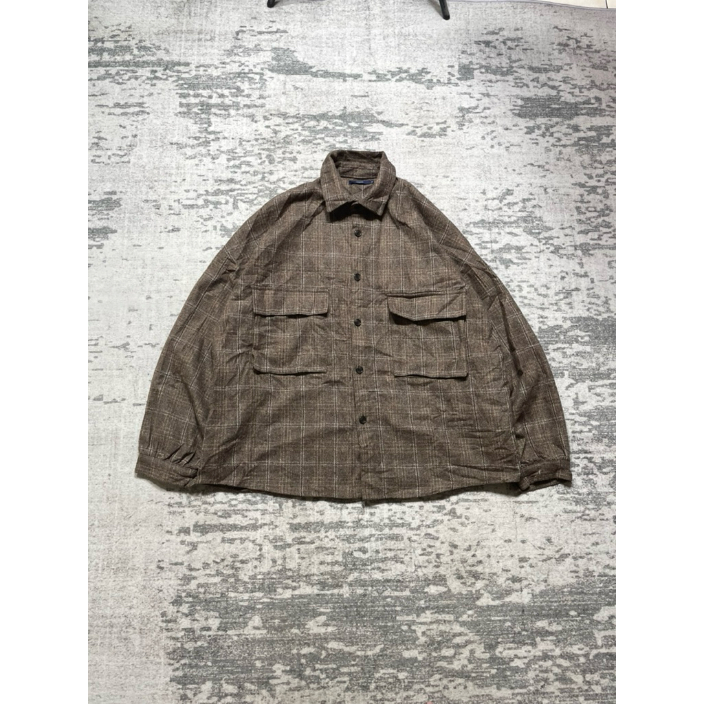 Ciaopanic japan plaid wool outer shirt jacket