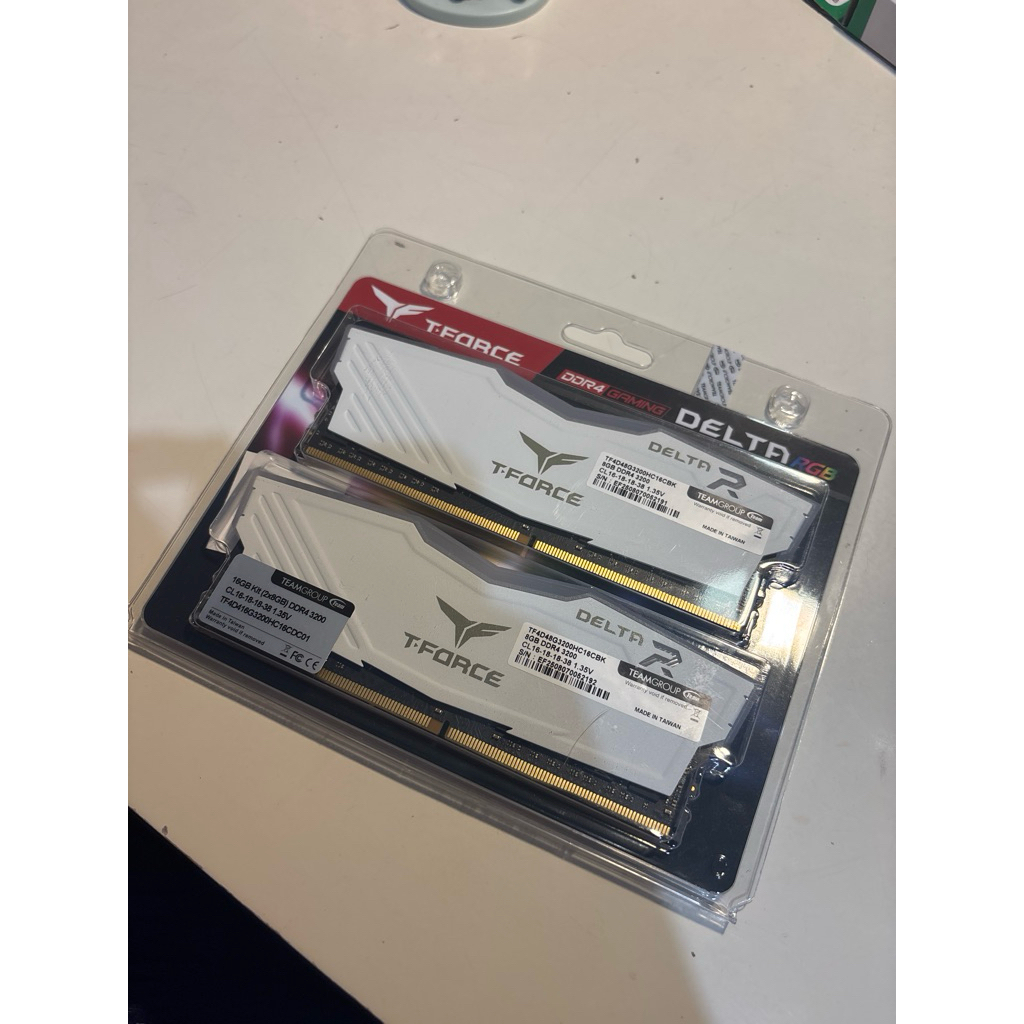 Ram 8x2 T Force Team Elite DDR4 3200 mhz Team Delta R 16gb