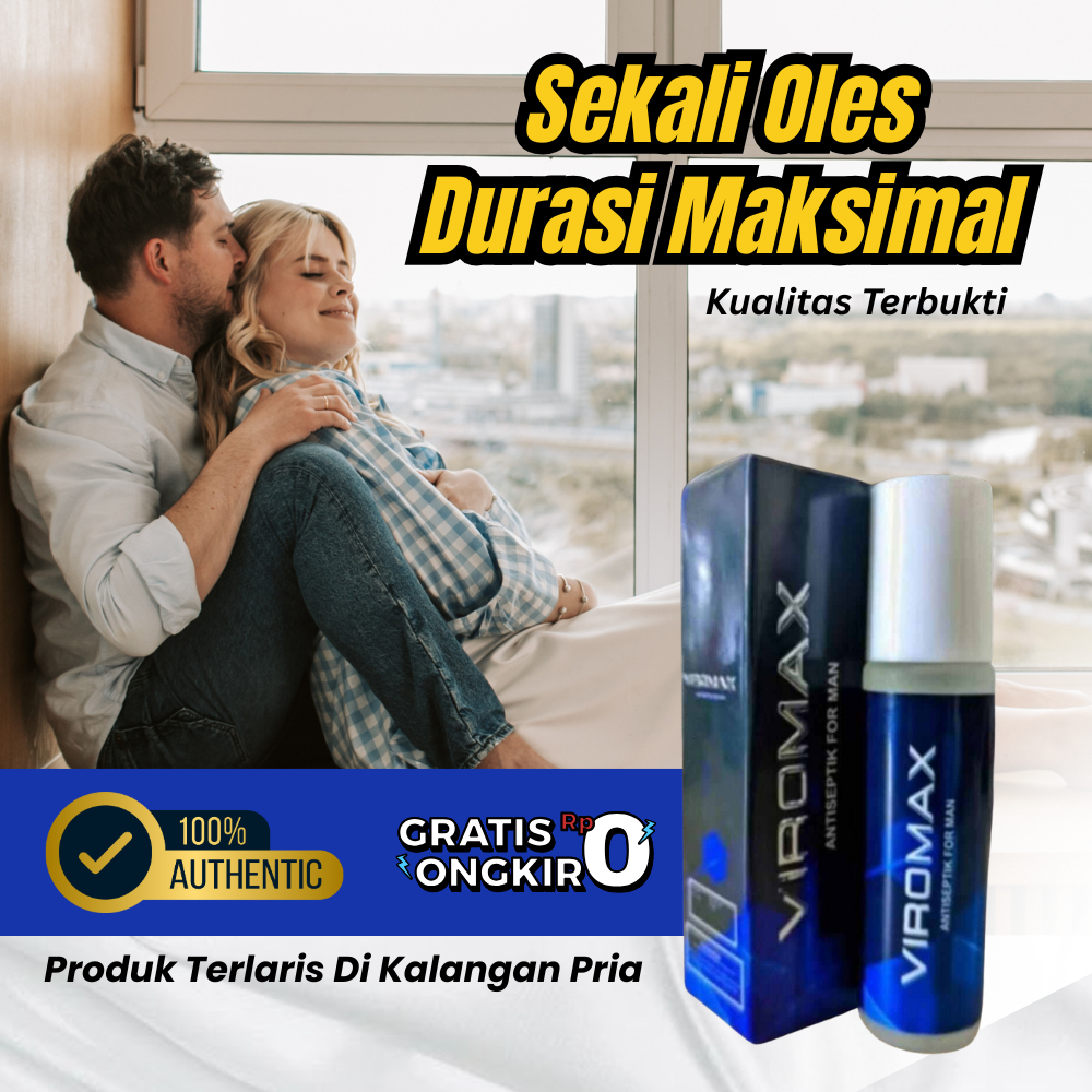 OBAT OLES VIROMAX Original PRIA TAHAN LAMA PENAMBAH STAMINA PRIA TERBAIK BPOM paling ampuh