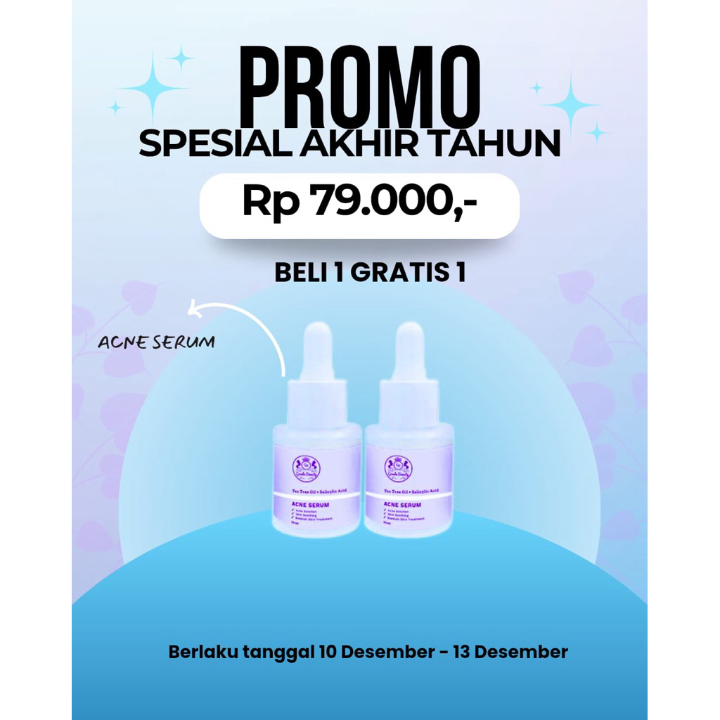 SERUM ACNE GRADA BEAUTY BELI 1 GRATIS 1