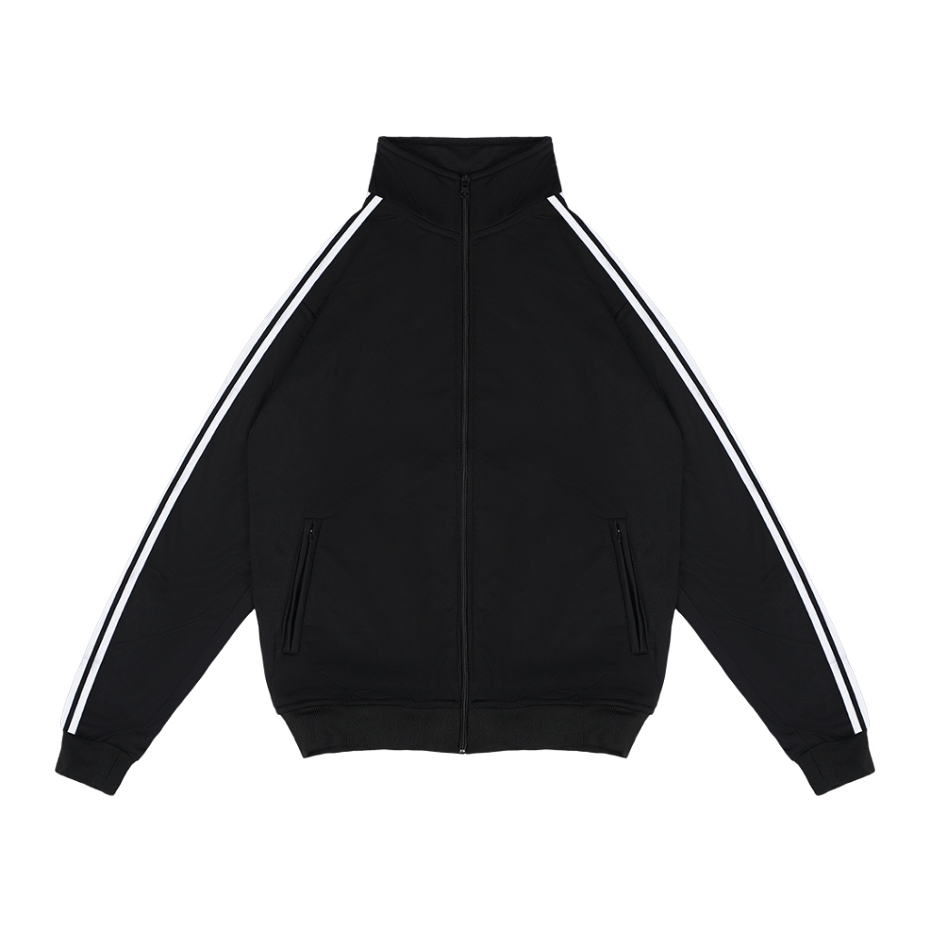 WOODLAND - Jacket Tracktop Pria | Sport Jacket Running Hitam
