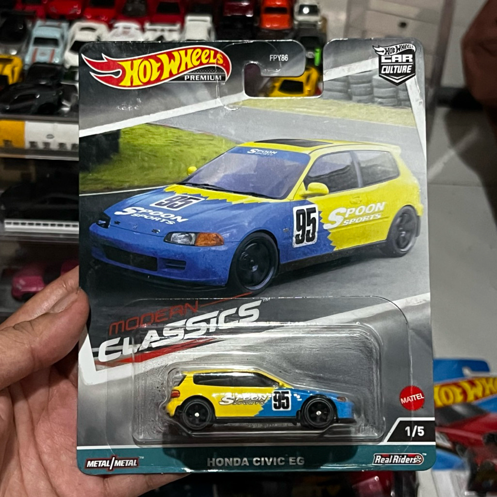 Hot Wheels Honda Civic EG Spoon Premium Modern Classics
