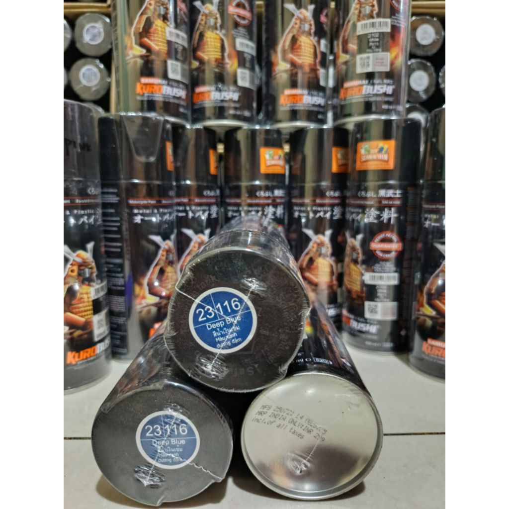 Pilok Pilox Cat Semprot Samurai Deep Blue 116 Cat Semprot Samurai Paint‎