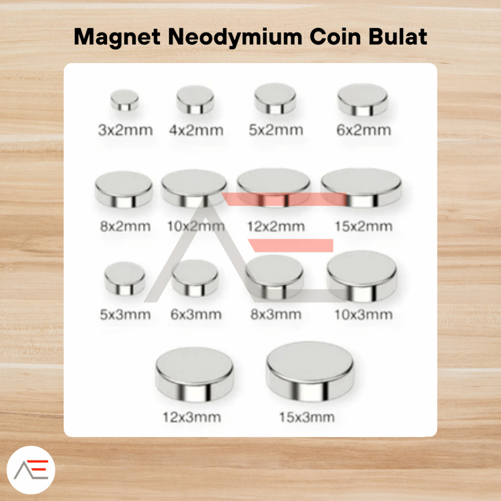 Strong Neodymium Magnet N52 Super Kuat Bulat