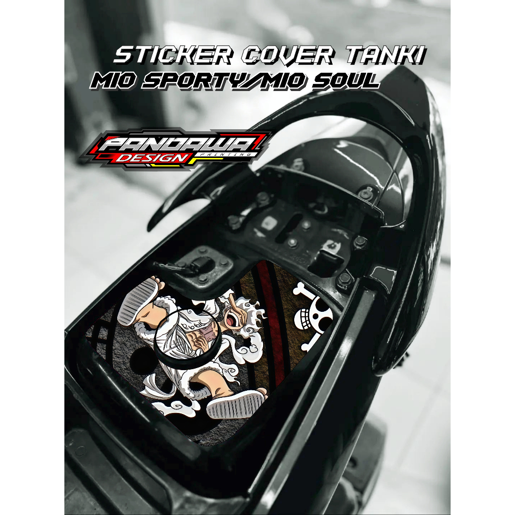 STICKER COVER TANGKI MIO SPORTY - STICKER COVER TANGKI MIO SMILE - STIKER TANGKI BENSIN MIO (bisa re