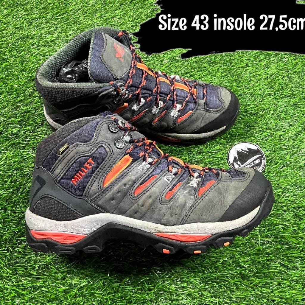 Sepatu Outdoor Gunung Hiking Millet Size 43