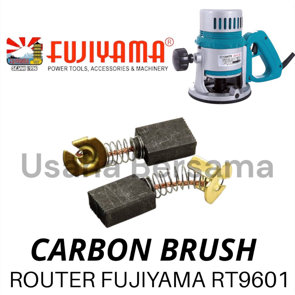 CARBON BRUSH ROUTER FUJIYAMA RT9601 ARANG BROSTEL PROFIL BESAR PROFIL FUJIYAMA RT 9601 RT9601 CB KOL