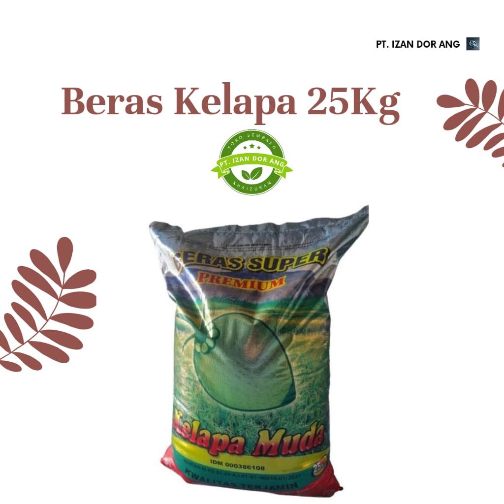 Beras Kelapa kemasan 25 Kg