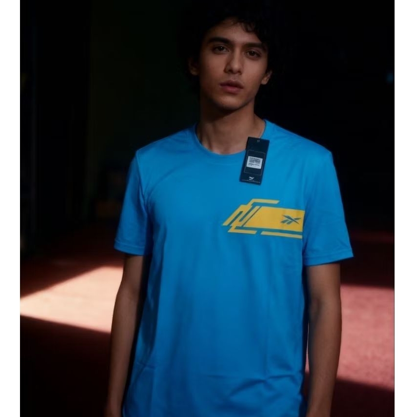 Tshirt Olahraga Lari Reebok Dry-fit Men's Tshirt