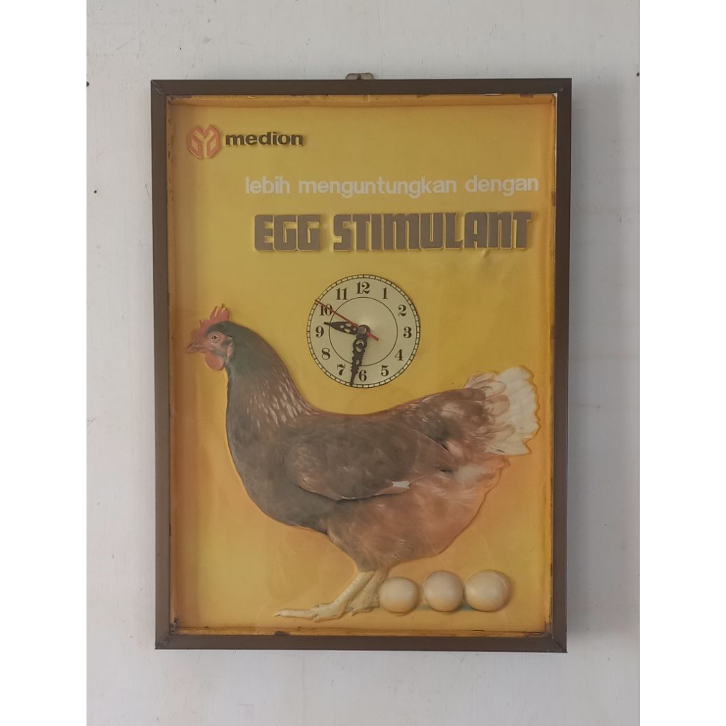 jam dinding iklan jadul lawas