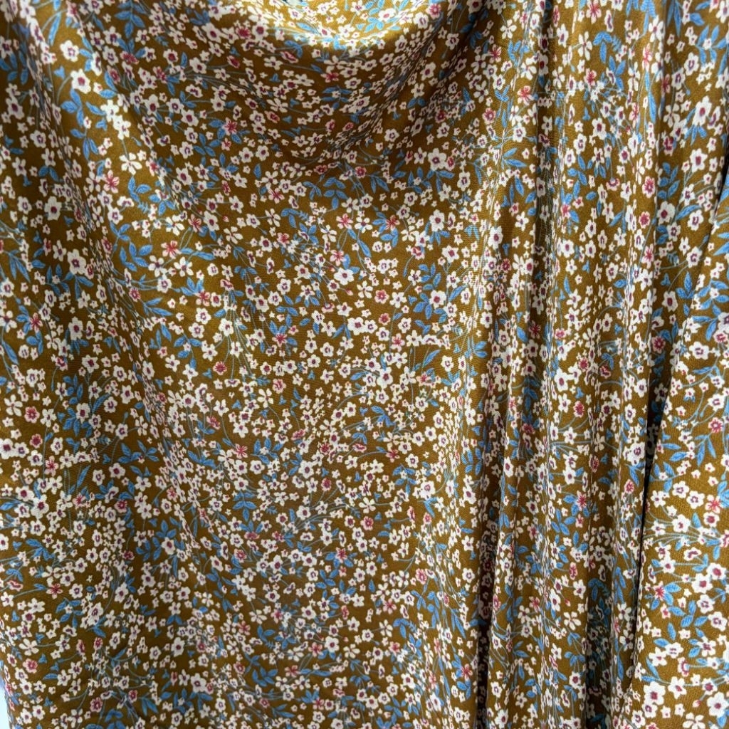 kain katun rayon viskose motif bunga kecil premium (0,5m)