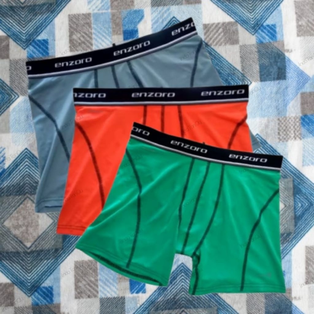 [iTQ] Enzoro Celana Dalam Boxer Dry-fit Pria