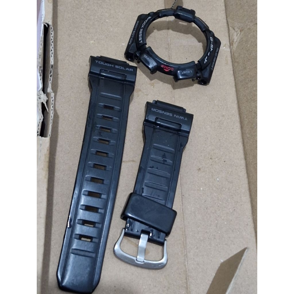 Strap dan bodi BnB band and bezel G shock G9300 Mudman casio original preloved