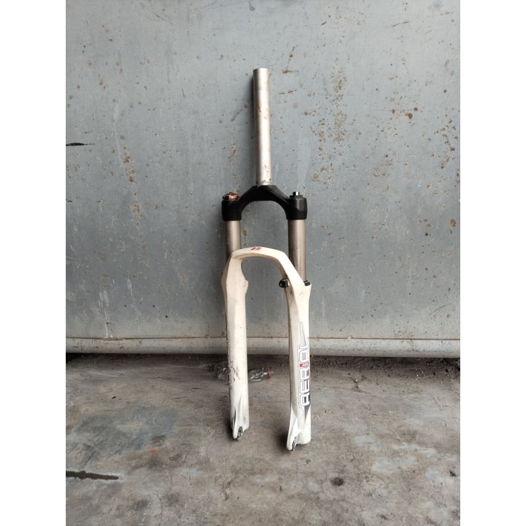 fork rst aerial air/angin ukuran 26 travel 100mm