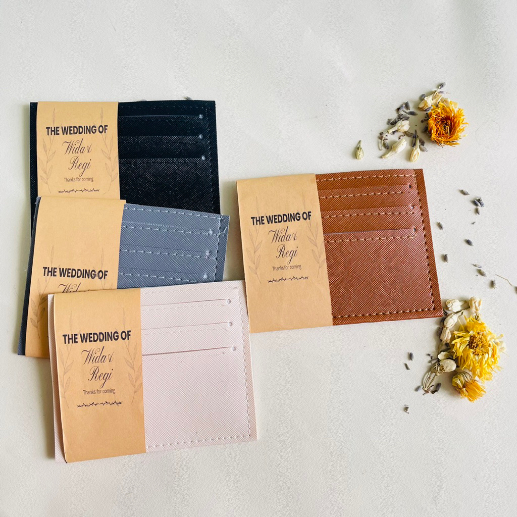 CARDHOLDER SOUVENIR/souvenir pernikahan/dompet kartu