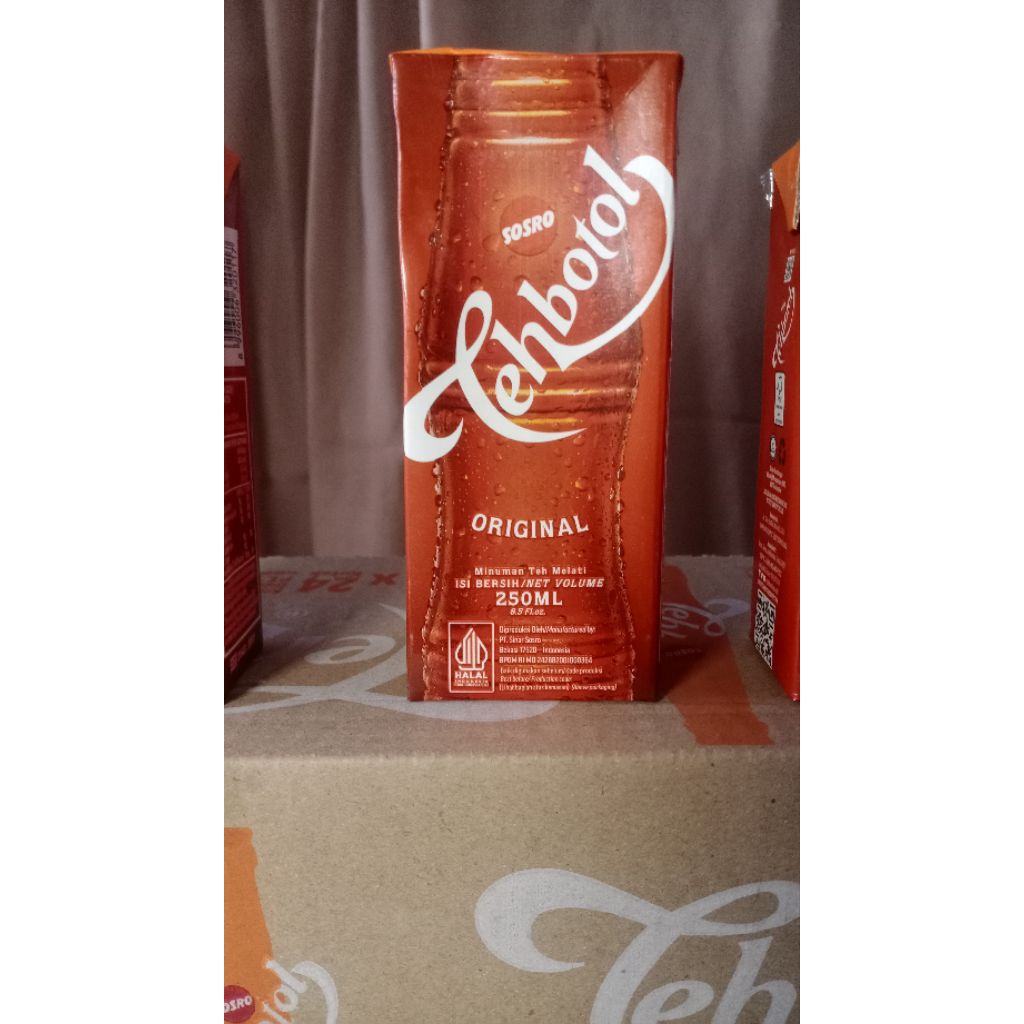 Teh Botol Kotak 250 ml 1 dus