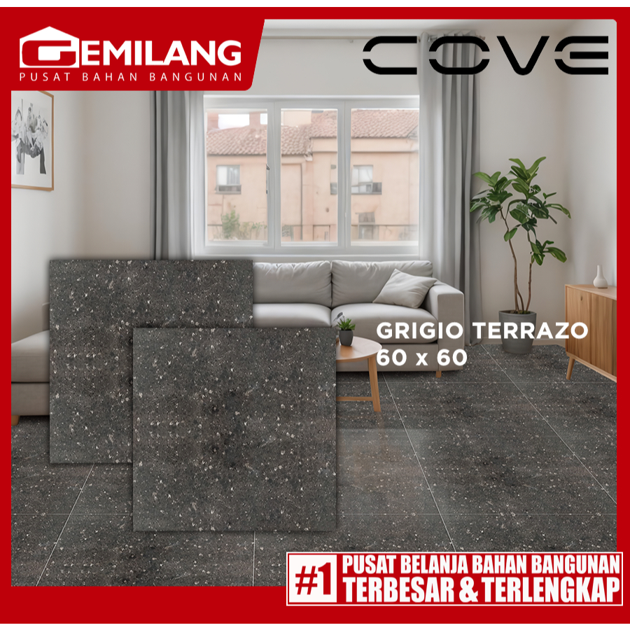 COVE GRANIT GRIGIO TERRAZO 60 x 60