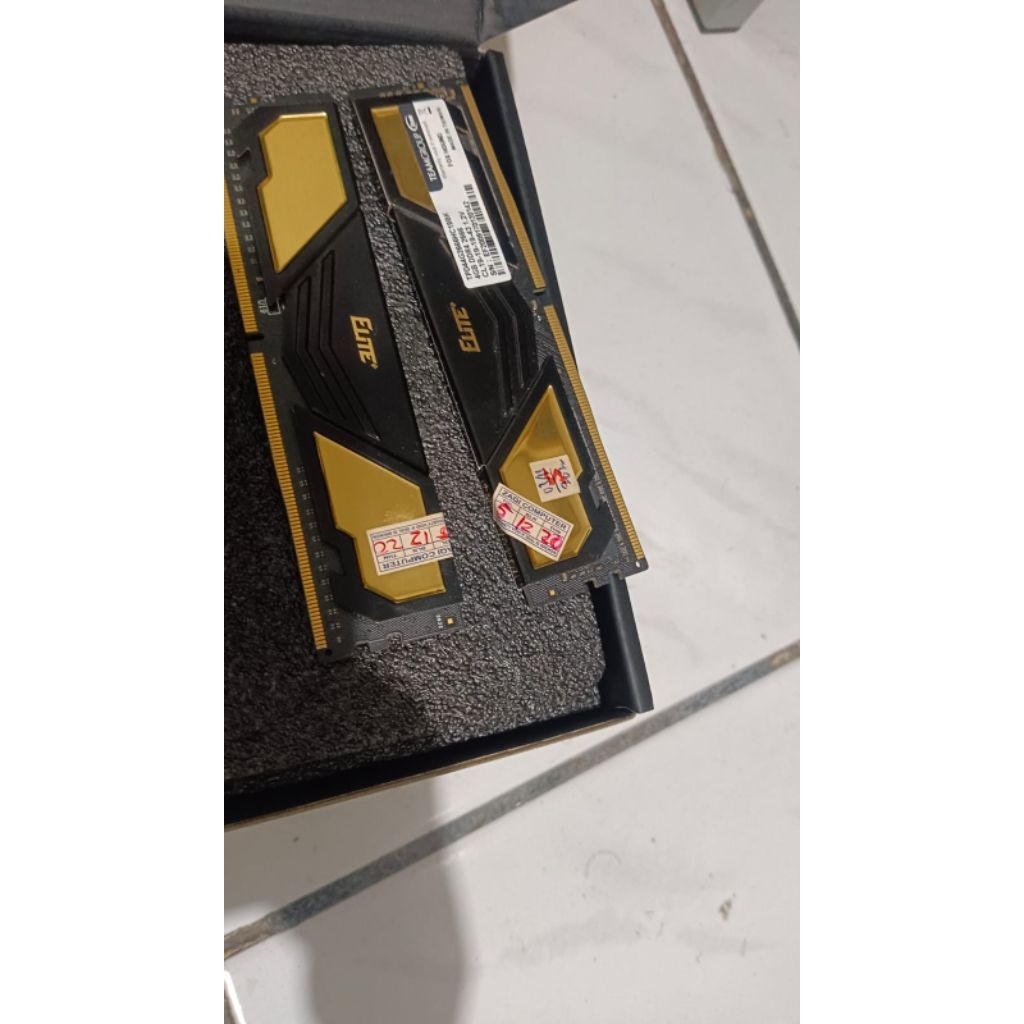 RAM DDR 4 4x2 (8GB) team elite pc 2600