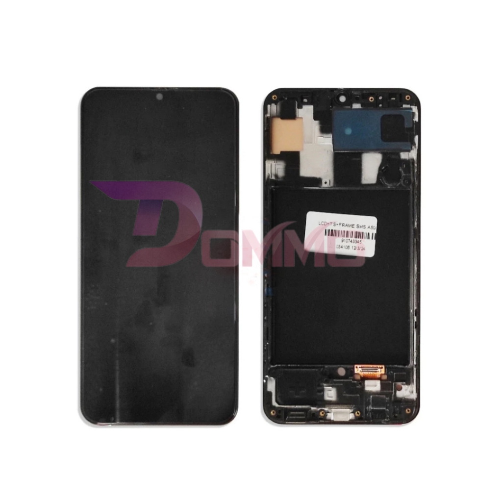 LCD SAMSUNG A50 / A505 / A50S / A507 + FRAME + FINGER FULLSET TOUCHSCREEN