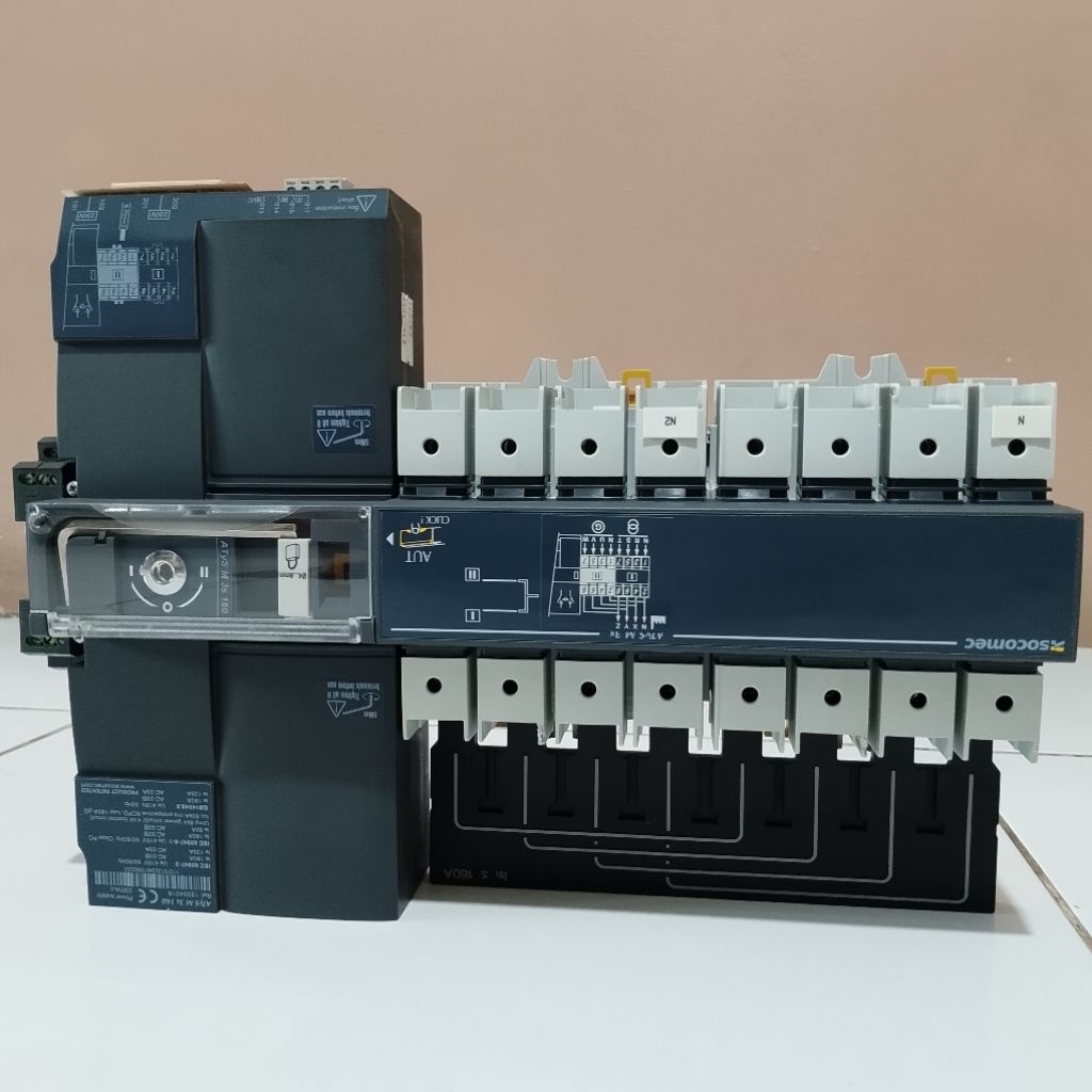 OHM SAKLAR SOCOMEC TYPE ATYS M3S 160A