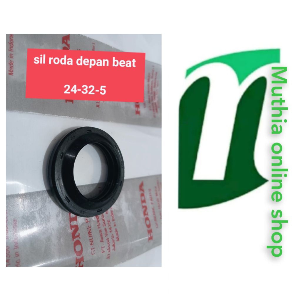 sil seal roda depan beat esp