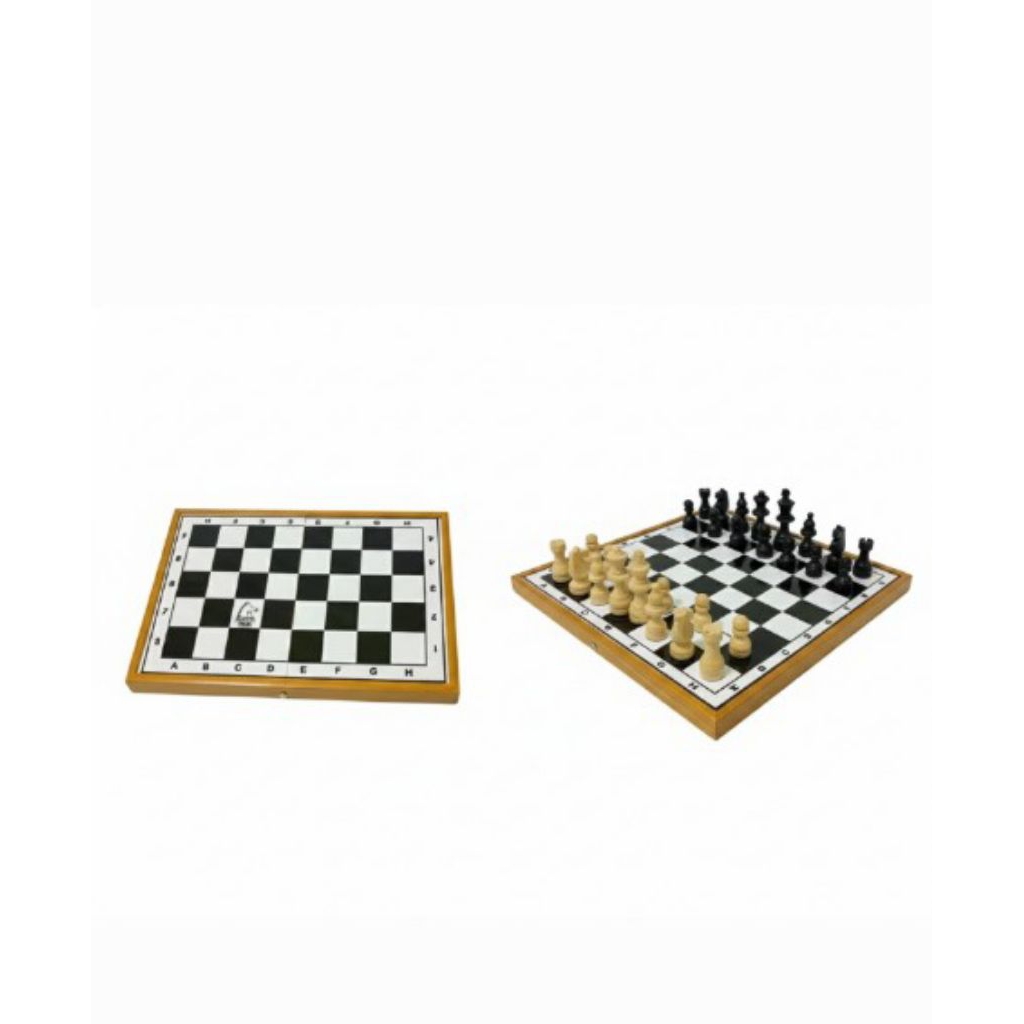 permainan papan catur / kayu lipat /catur kayu