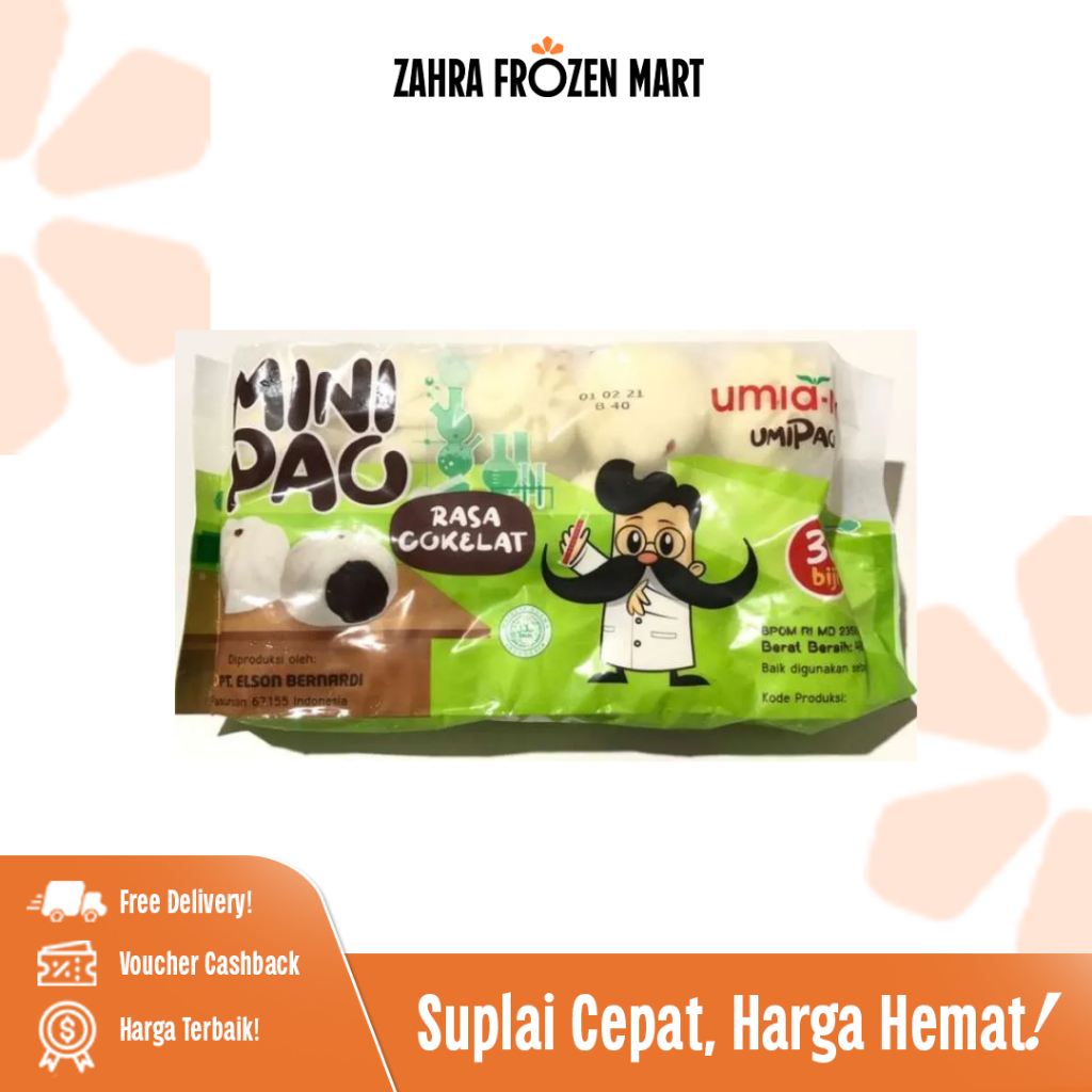 Umiami Minipao Coklat - zahrafrozenmart