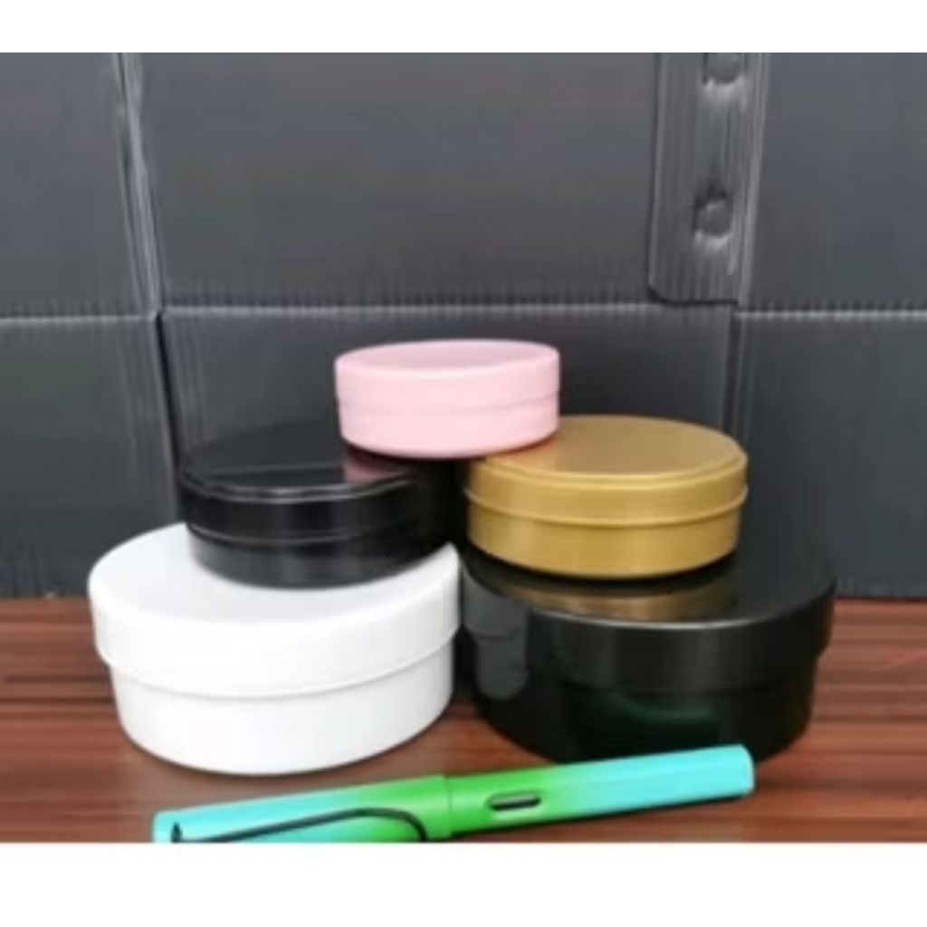 [READY] PINK ,  PUTIH , HITAM POT POMADE 250GR / POT LULUR 250 GR / POT HB 250 Gram
