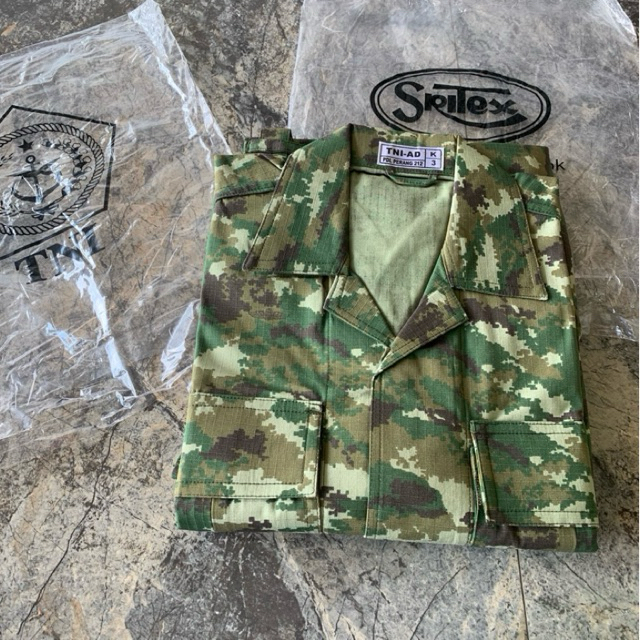 BAJU PDL LORENG SAGE GREEN TERBARU BAHAN SRITEX /TNIAD/TNIAU/TNIAL,BAJU PDL LORENG TERBARU,SRITEX,LE