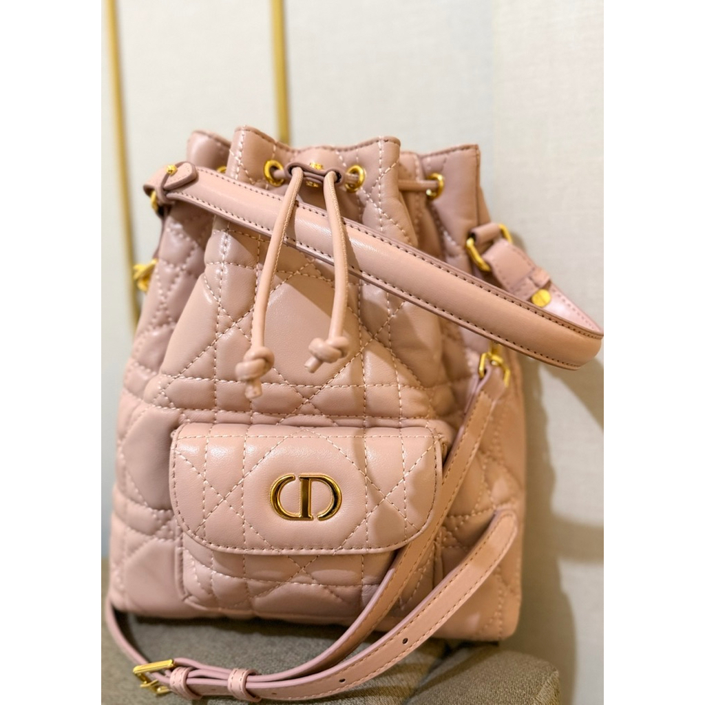 Diorrr caro small bucket - diorrr bucket bag | diorrr caro bag | diorrr caro bucet - CD caro bucket 