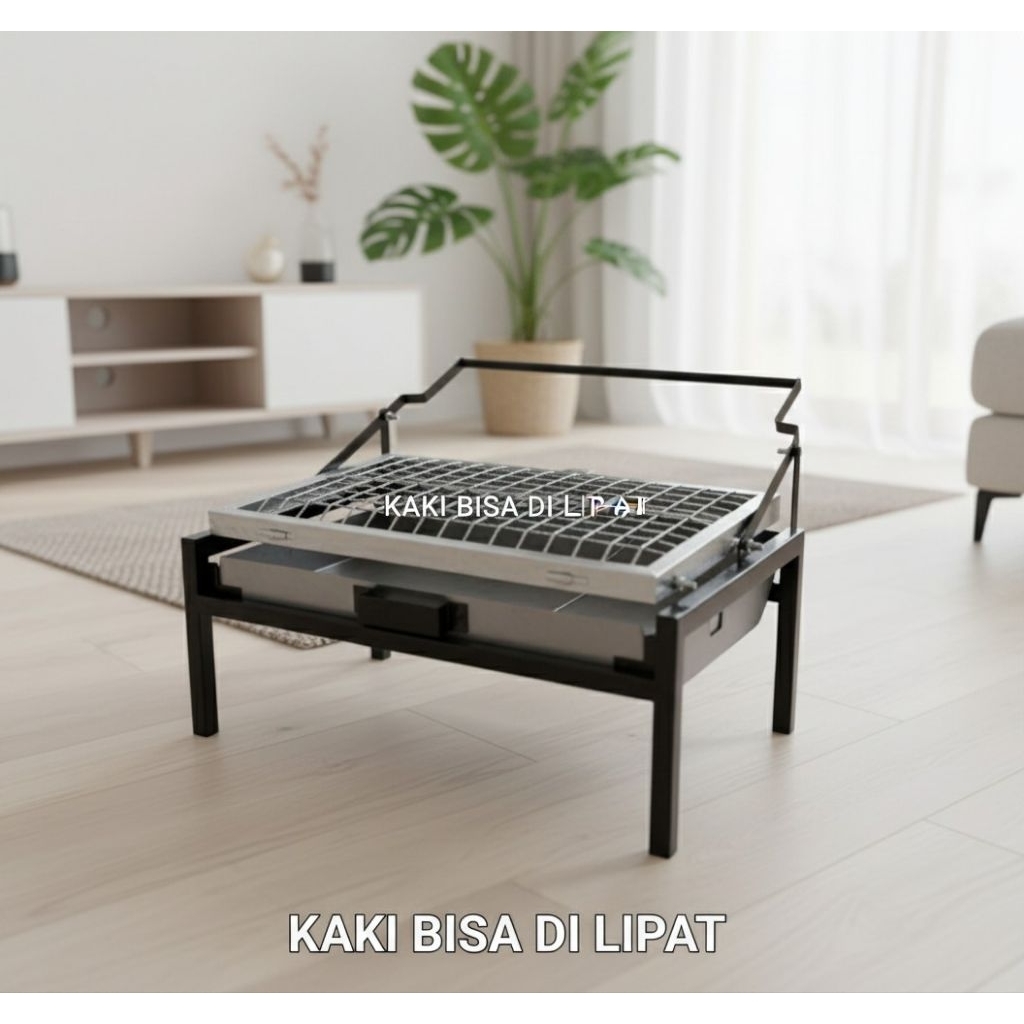 PANGGANGAN IKAN BOLAK BALIK / PANGGANGAN ARANG SERBAGUNA /PANGGANGAN SATE OTOMATIS /PANGGANAN LIPAT 