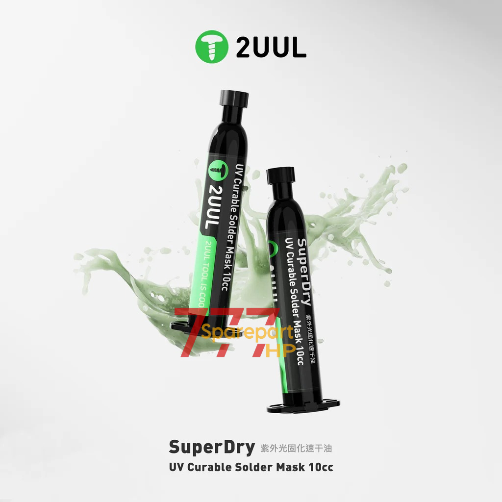 2UUL SC55 UV CURABLE SOLDER MASK 10CC - SOLDER MASK UV SUPER DRY