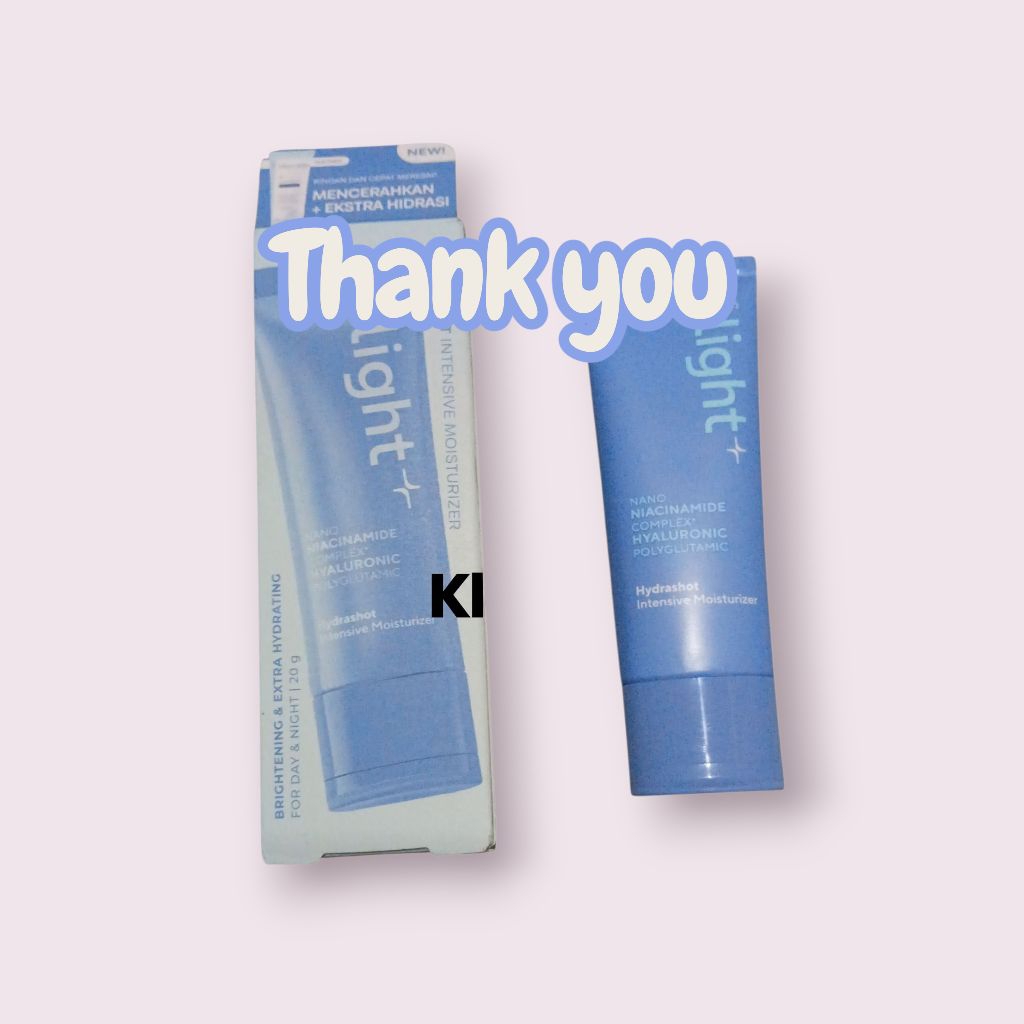 Glowshot / Hydrashot Intensive Moisturizer EXP Tahun 2028