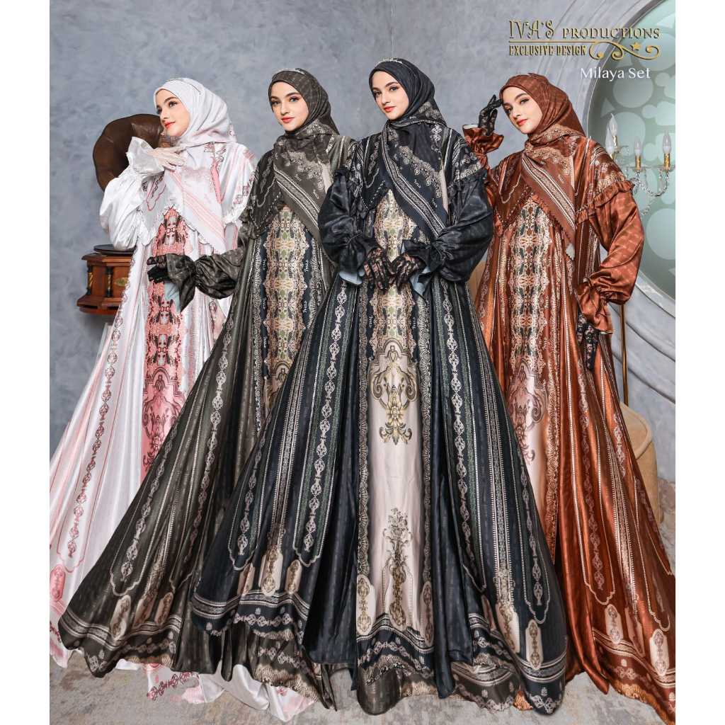 GAMIS MILAYA SET BY IVAS