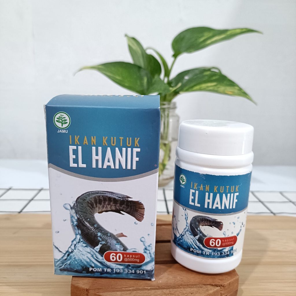 KAPSUL IKAN KUTUK EL HANIF 60 KAPSUL