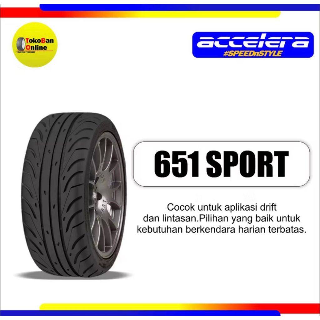 Ban Accelera 245/35 R19 245/35R19 24535R19 24535 R19 245/35/19 R19 R19 651 SPORT TW 200