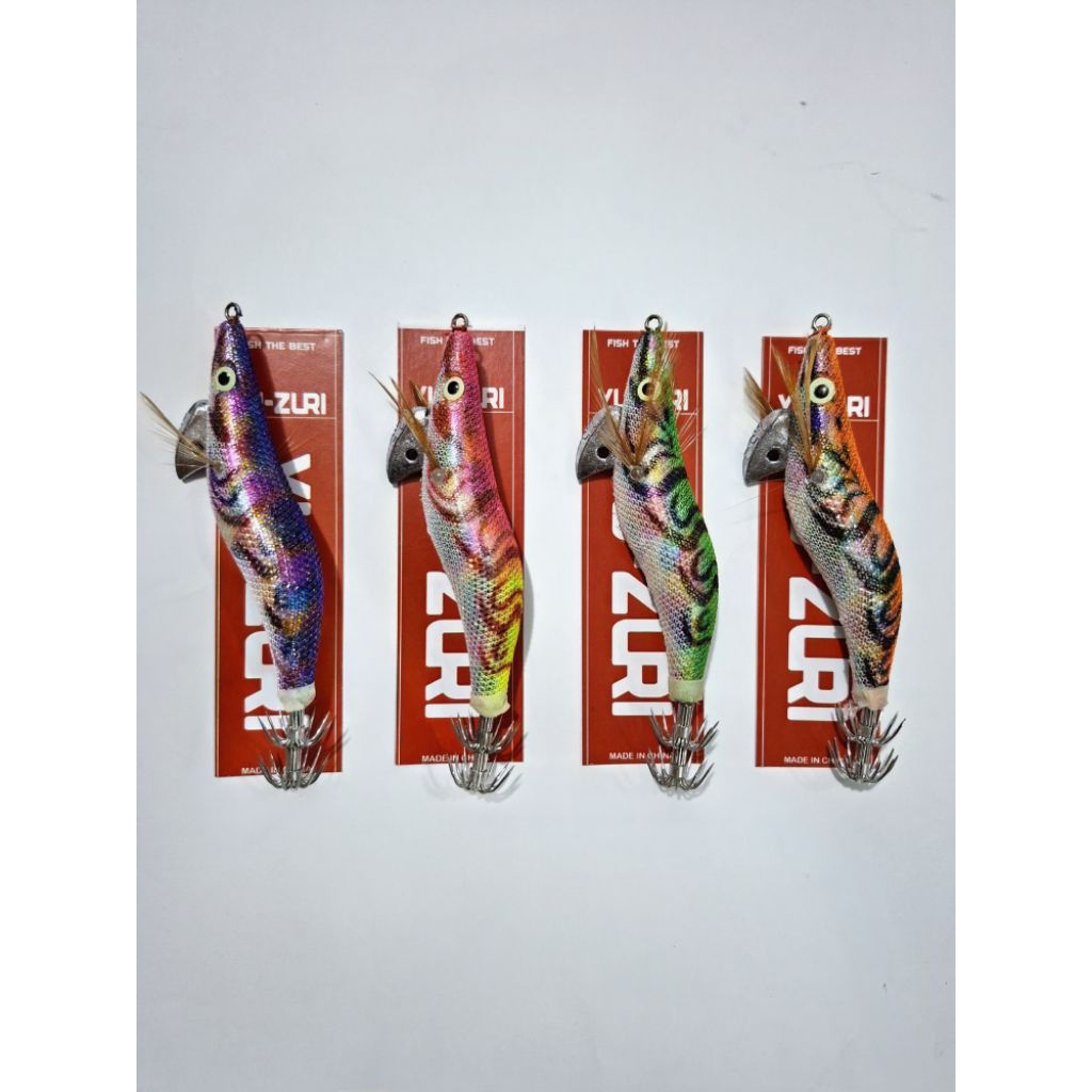 umpan cumi squid jig yo-zuri yu-zuri