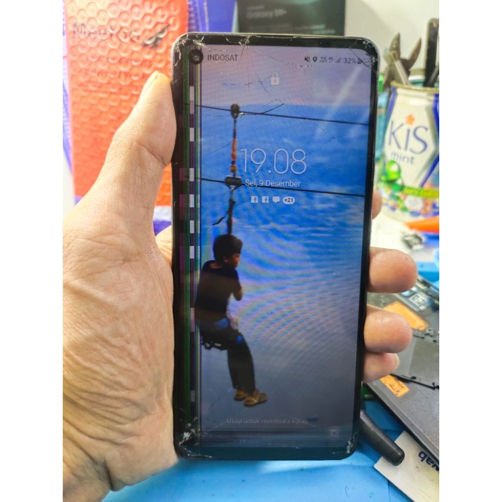 LCD second samsung A21s / A217