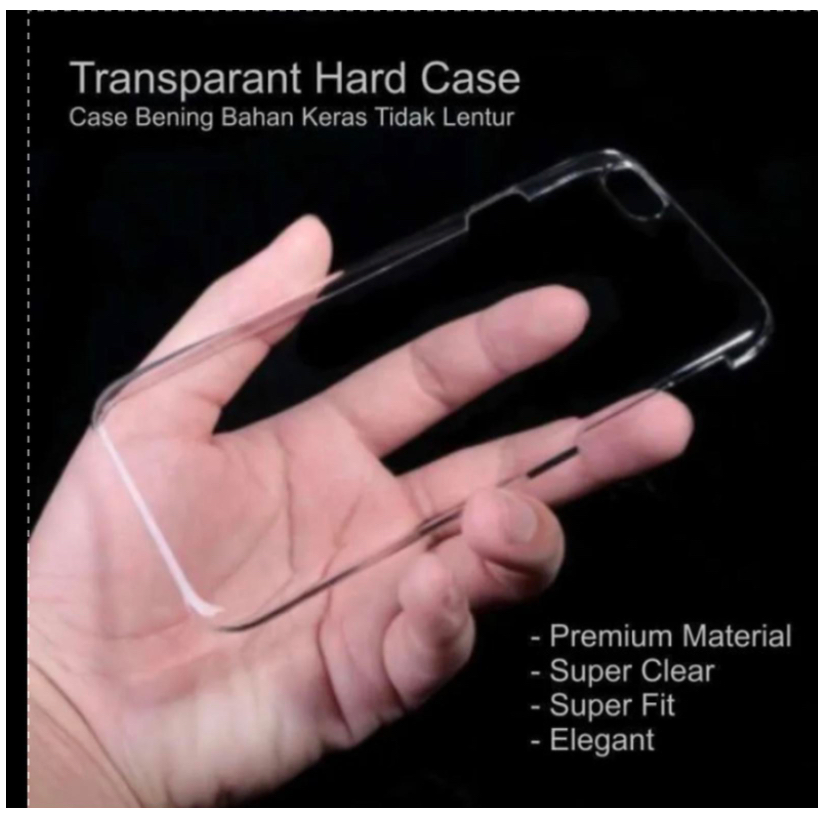 Hardcase Bening iPod Touch 5th Gen / 6 / 7 Hard Case Clear Merk Capdase Free Pouch